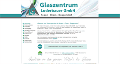 Desktop Screenshot of glaszentrum-cham.de